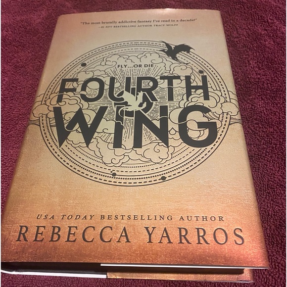 Fourth Wing Hardcover Rebecca Yarros St Edition The Empyrean Series Hot Sex Picture